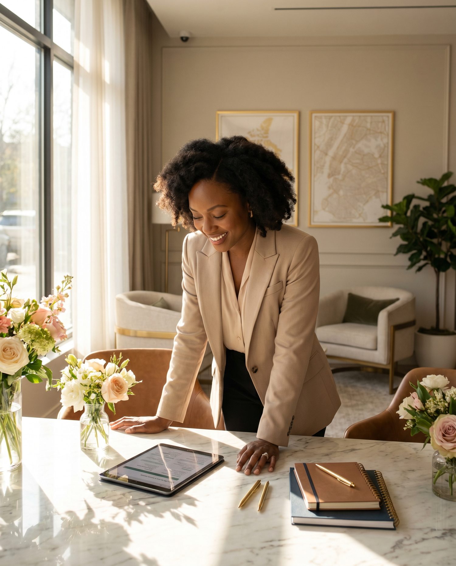 A Boayen concierge specialist assisting a guest
